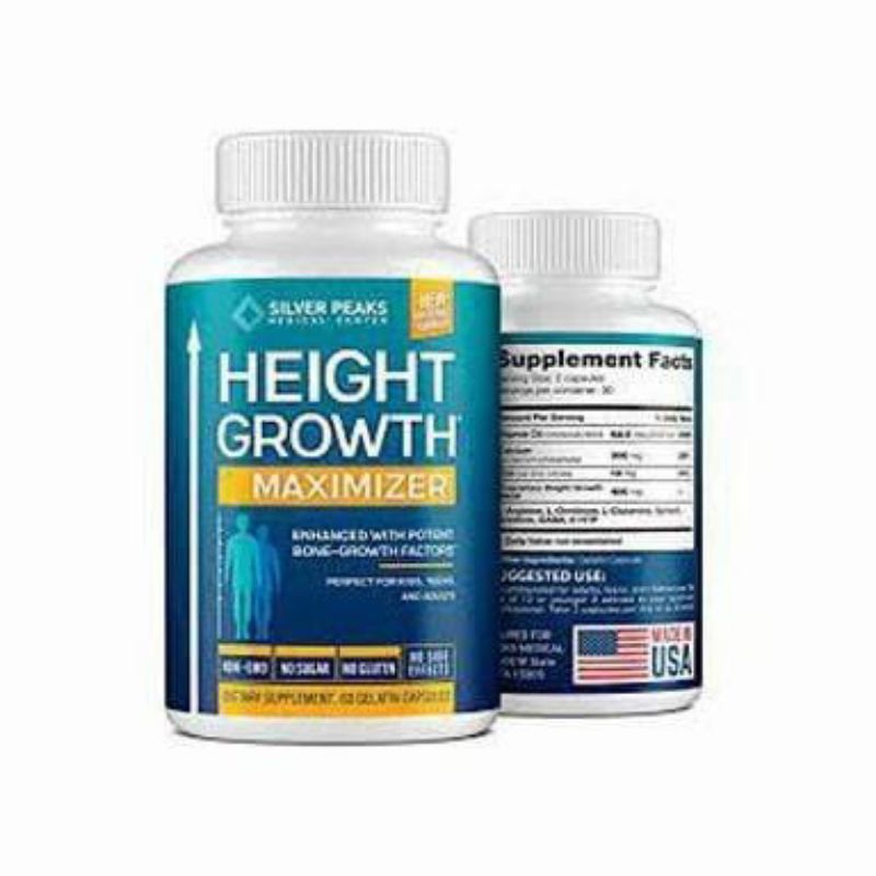 Height Growth Maximizer Usa Original Obat Peninggi Badan Super Cepat Grow Up 100% Asli