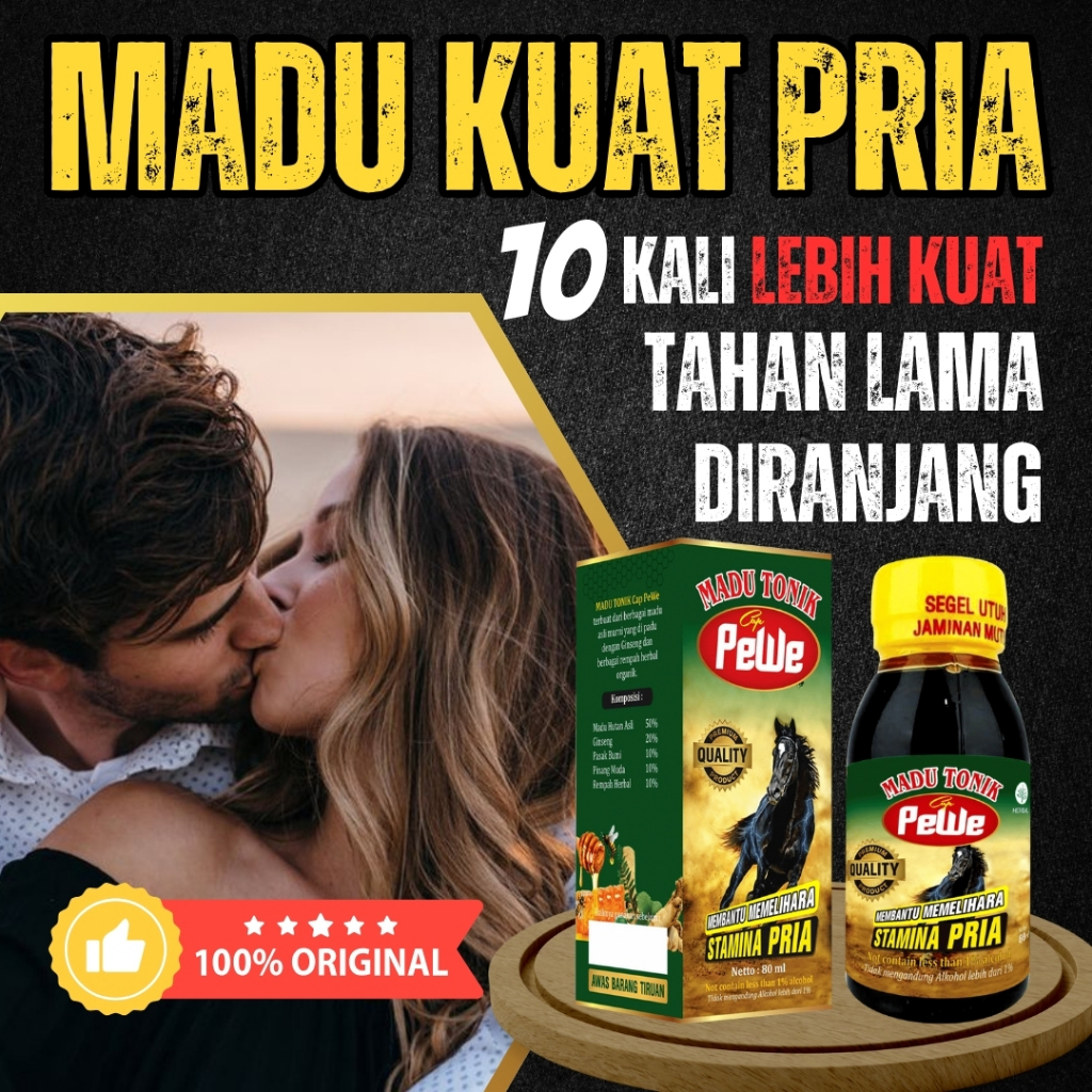 

Madu Pewe Original Madukuat Herbal Alami Stamina Maksimal Kuat Tahan Lama Pria Perkasa Di Ranjang