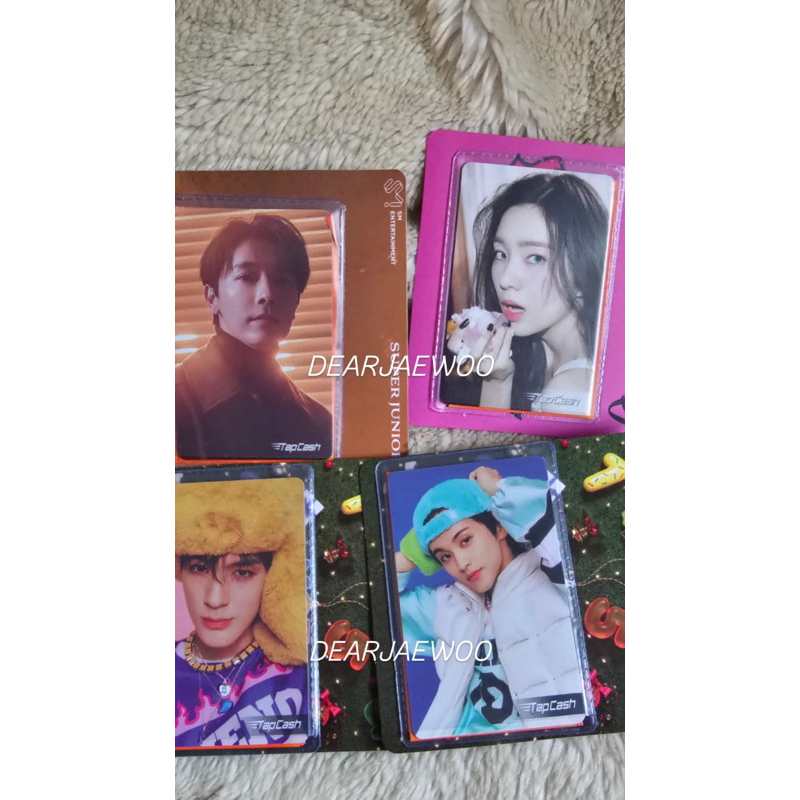 [READY STOCK] TAPCASH BNI SUPER JUNIOR DONGHAE | TAPCASH RED VELVET IRENE | TAPCASH NCT DREAM MARK J