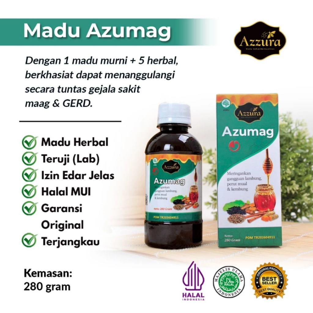 

Madu Azumag - Cepat Atasi Masalah Lambung Asli 100% Original