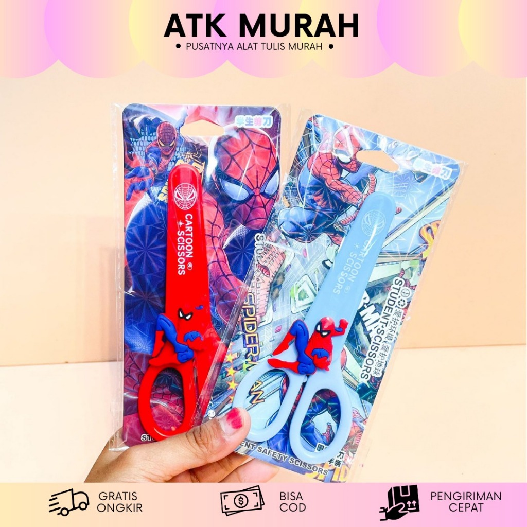 

GUNTING MINI PLUS PELINDUNG SPIDERMAN MN-1423 AVENGERS LUCU IMUT KADO UNIK PENUTUP SOUVERNIR ALAT TULIS KANTOR COD