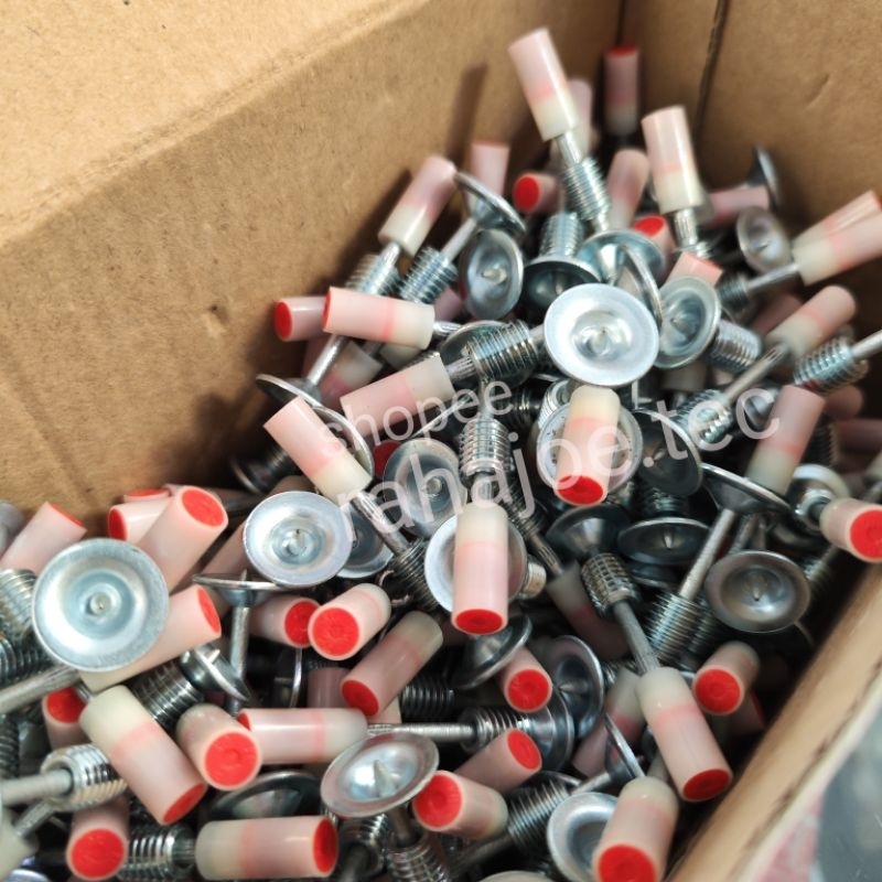 Isi 20 pcs Paku Refill Ramset Boset lurus ulir 7,3mm