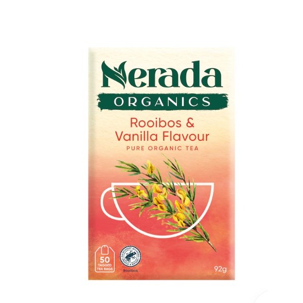 

Nerada Organic Rooibos & Vanilla Tea Bags 50 Pack