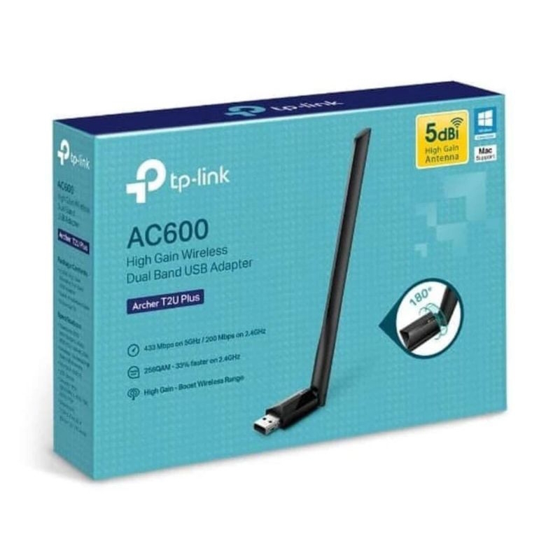 TP-Link Archer AC600 T2U Plus Wireless USB Adapter