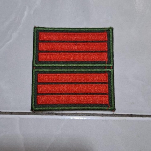 ATRIBUT BORDIR PANGKAT PDL MALVINAS TNI