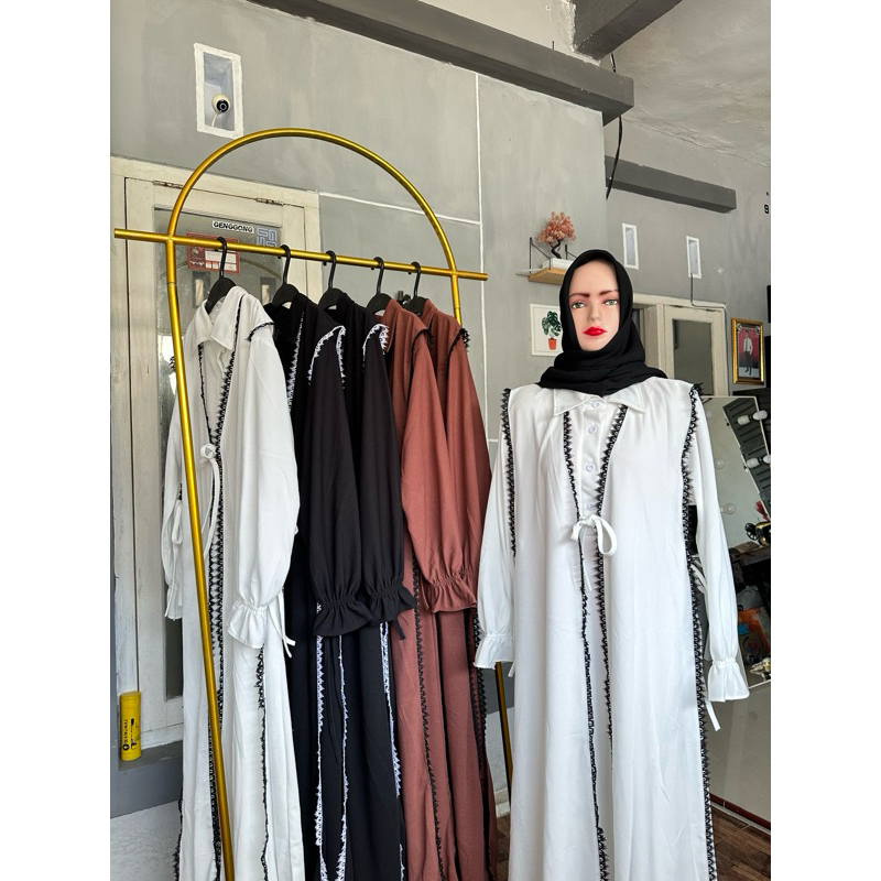 Gamis 2 in 1 (Gamis+Long outer)