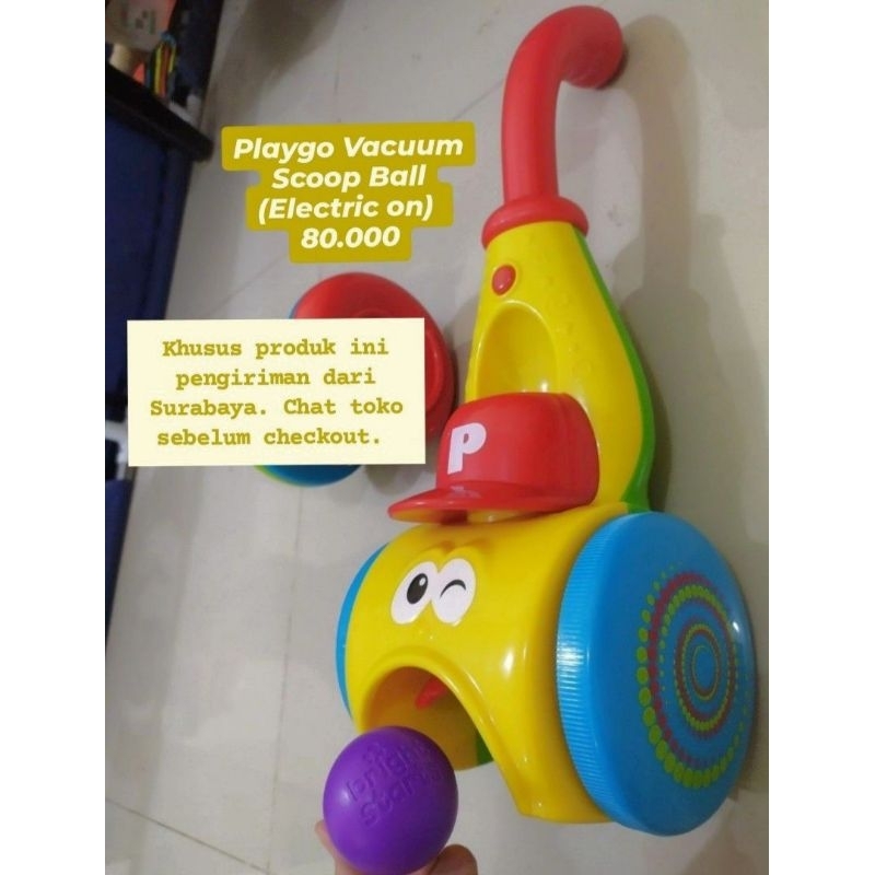 Playgo Vacuum Scoop Ball Launcher
