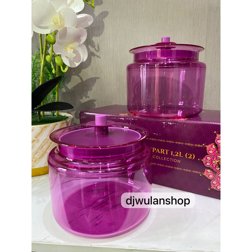 COUNTERPART 1.2 LITER TOPLES TUPPERWARE SET ISI 2