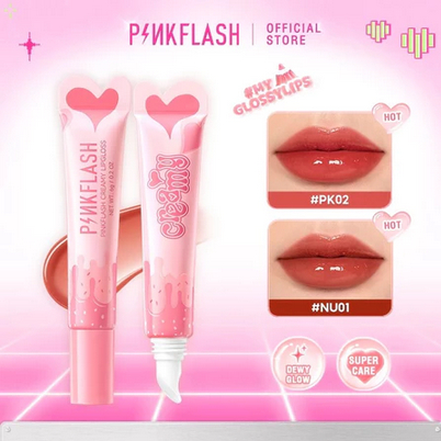 PINKFLASH Watery Glow Hydrating Creamy Lipgloss