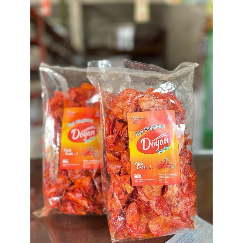 

singkong pedes doyan 500gr