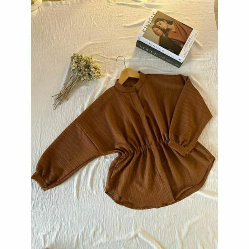 KEMEJA KERUT ATASAN WANITA/ KERUT KOREAN STYLE
