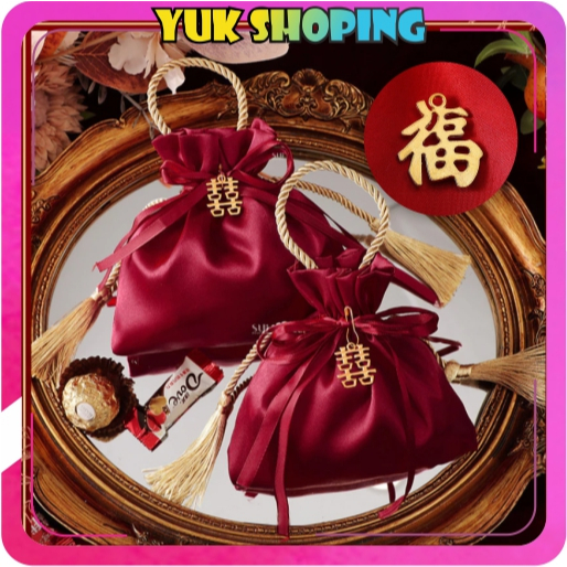 ✧YUKSHOPING✧ GANTUNGAN LOGO SHUANG XI PERNIKAHAN / AKSESORIS SHUANG XI WEDDING / GANTUNGAN SHUANG XI