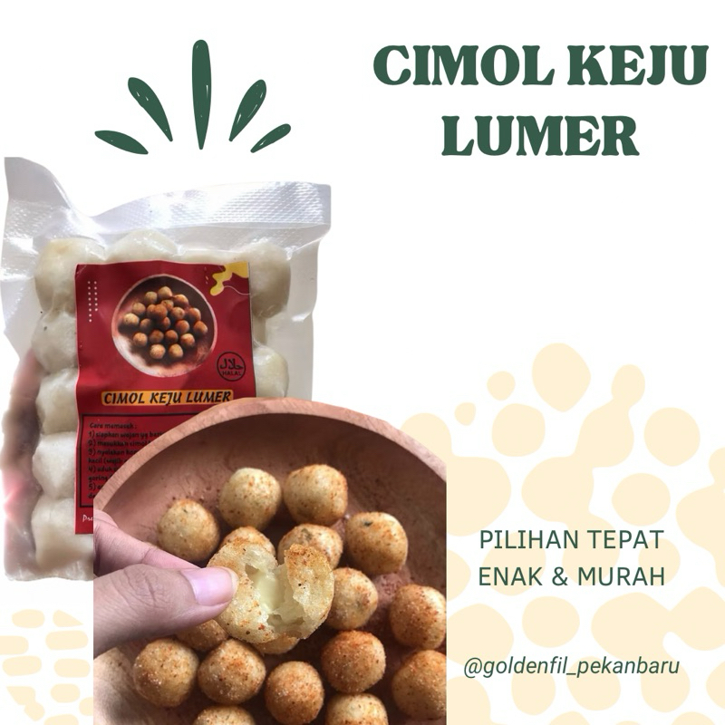 

CIMOL KEJU LUMER ISI 20pcs Kemasan vakum (Murah, enak dan gurih)