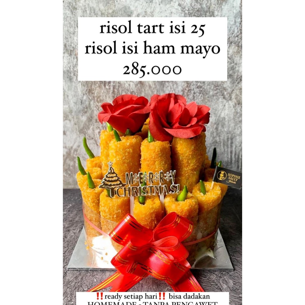 

Risol Tart isi 25 - Hampers Natal / Christmas Edition - READY