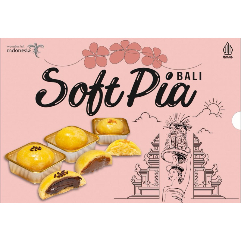 

SoftPia Bali Mix 3 Rasa Chocolate Cheese SaltedCaramel