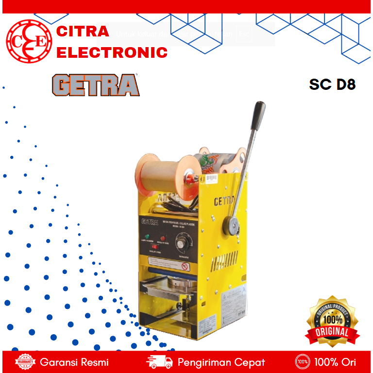 CUP SEALER GETRA SC D8 / SC D8 / GETRA SC D8