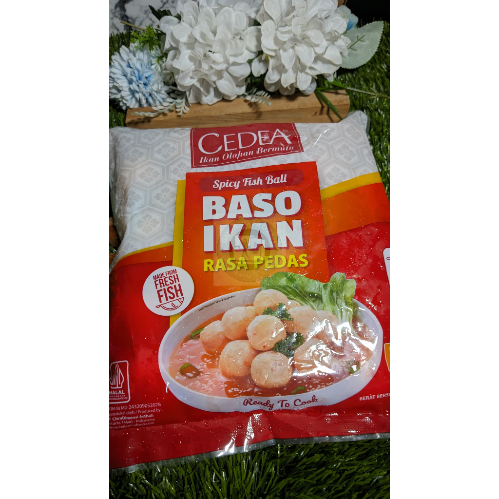 

Cedea Baso Ikan Rasa Pedas 500Gr