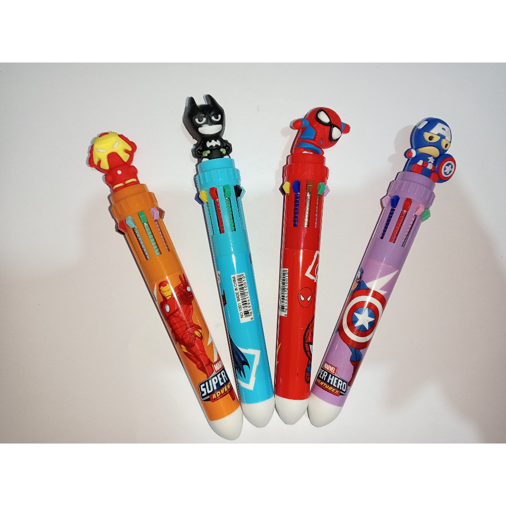 

Pulpen 10 Warna Fancy Hero 1001