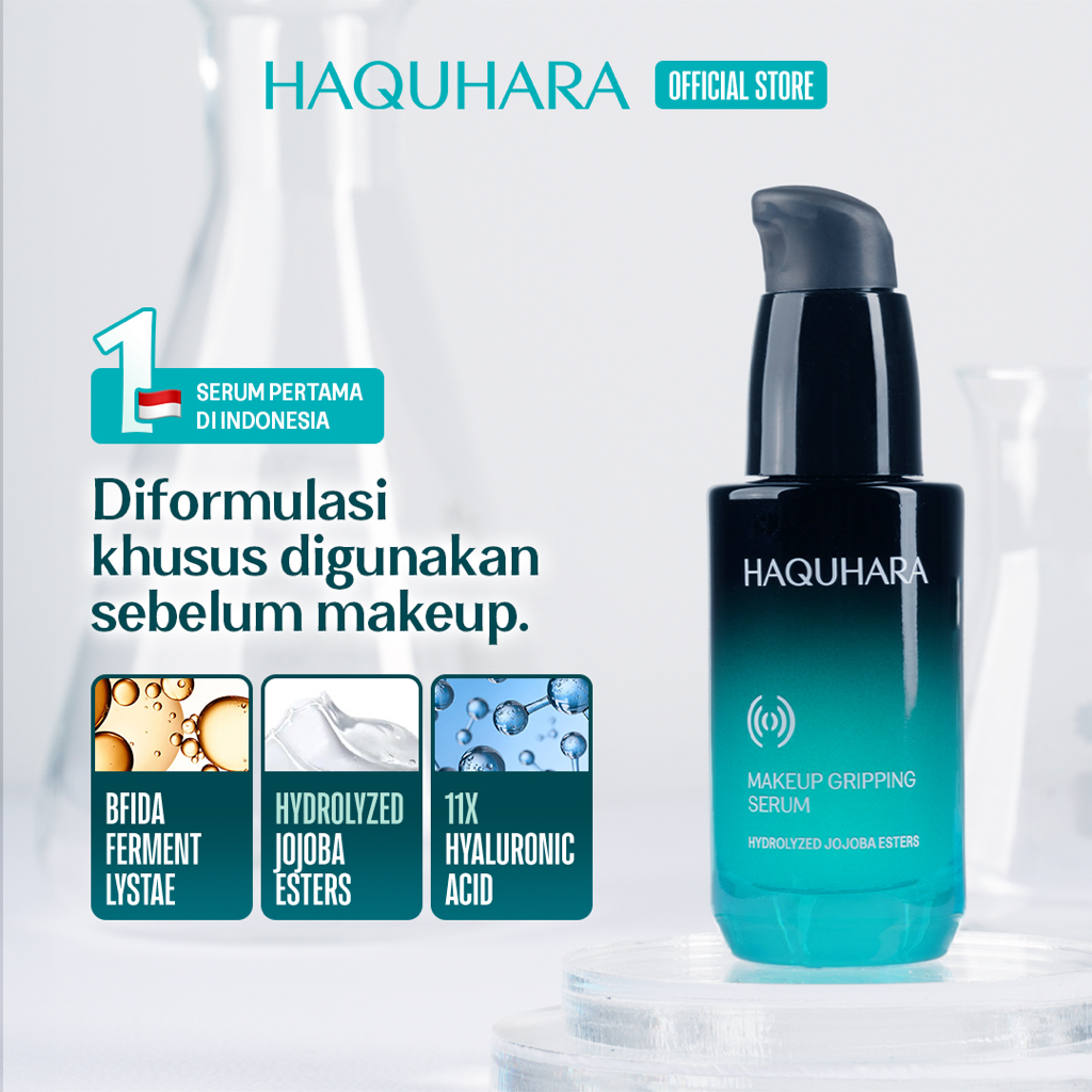 Haquhara Makeup Gripping Serum (MGS) / Serum Sebelum Makeup / Serum Skin Preparation Makeup (Skinpre
