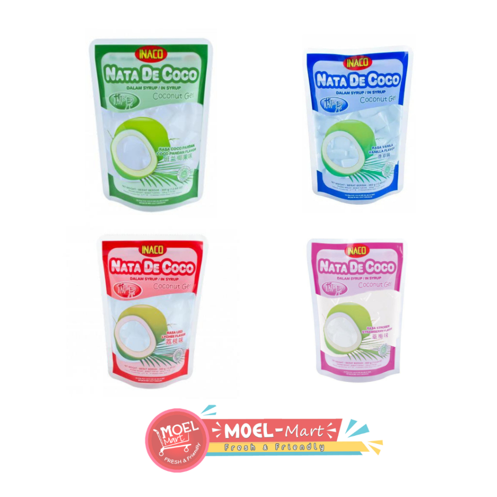 

INACO Nata De Coco Pouch 360gr