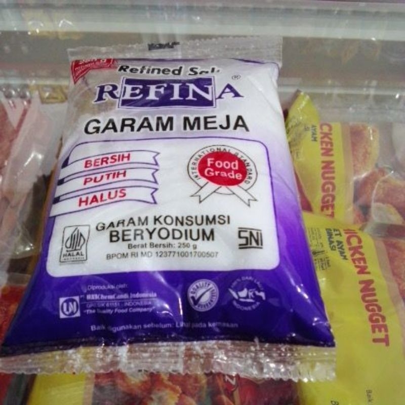 

refina garam meja 250