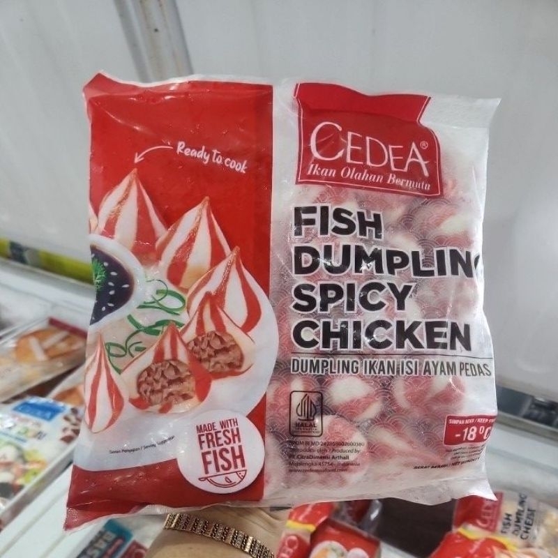 

CEDEA - DUMPLING SPICY CHICKEN 500GR