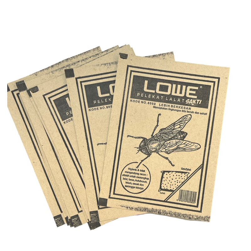 AOB Perangkap lalat sakti Lem Perangkap Lalat Kertas Lem Perekat Lalat / Lem Lalat