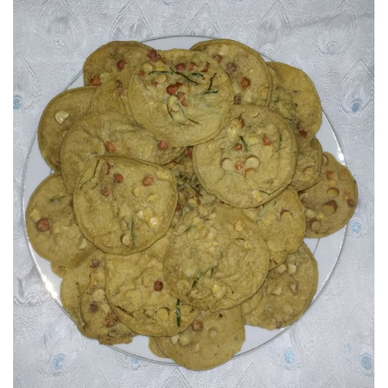 

Kue Bangkit Mentega dan Rempeyek