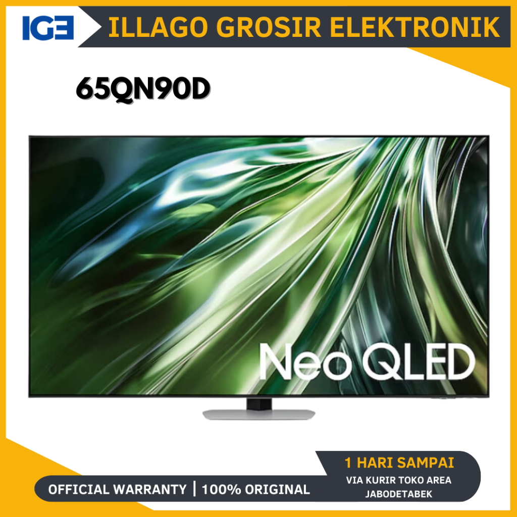 SAMSUNG 65QN90D SMART TV 65 INCI UHD 4K NEO QLED QN90D QA65QN90D