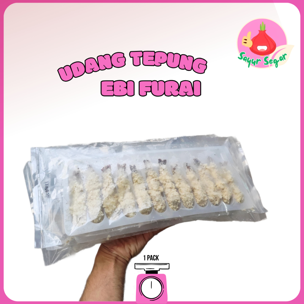

Sayur Segar - Ebi Furai Tempura Udang Frozen 1 pack