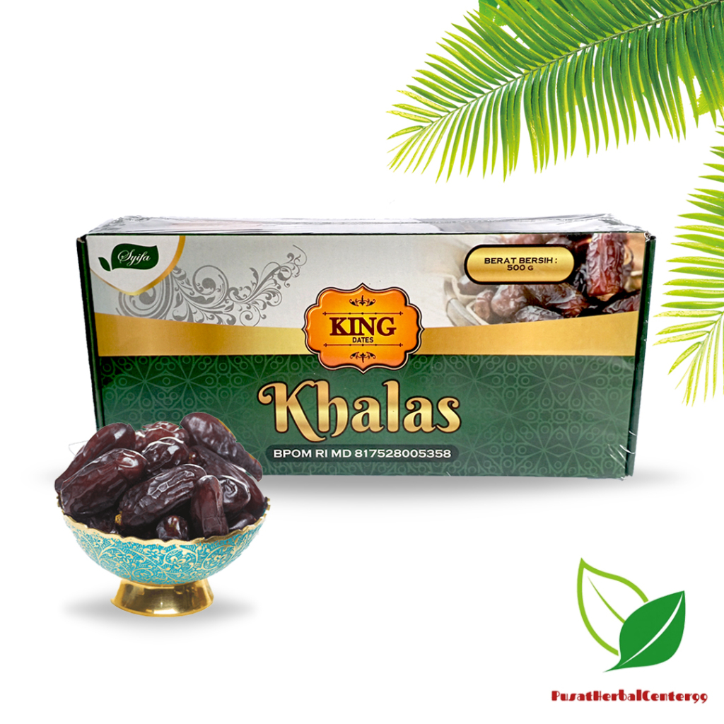 

Kurma Khalas King Dates syifa 500g