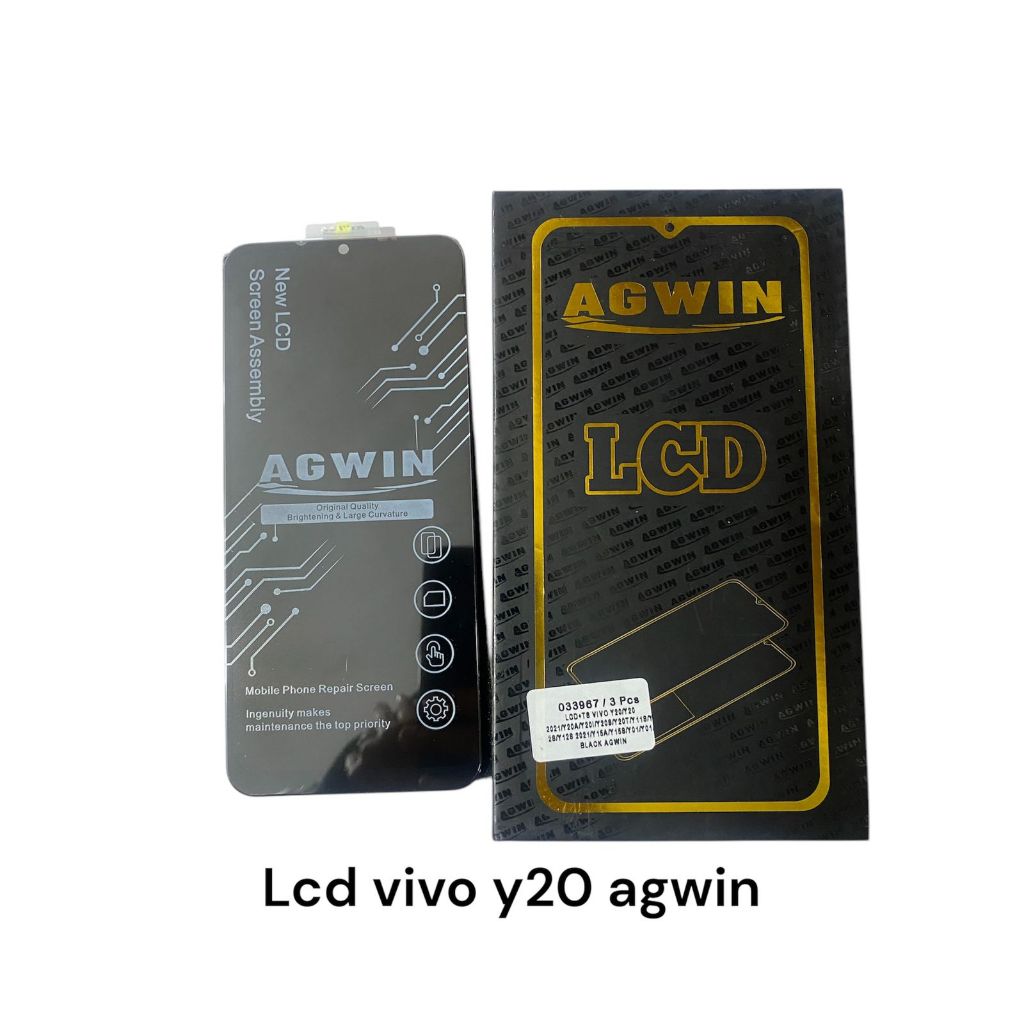 AGWIN LCD TOUCHSCREEN VIVO Y20 V2027 - Y20S V2029 - Y12S V2026 - VIVO Y15S - LCD VIVO Y20 - LCD VIVO