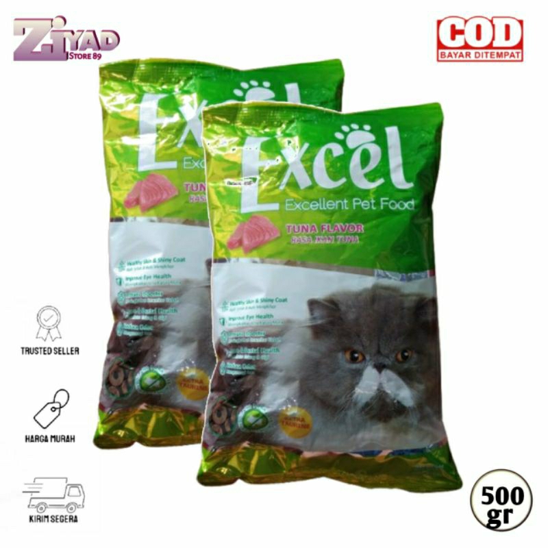 

pakan kucing Excel 500gr bagus