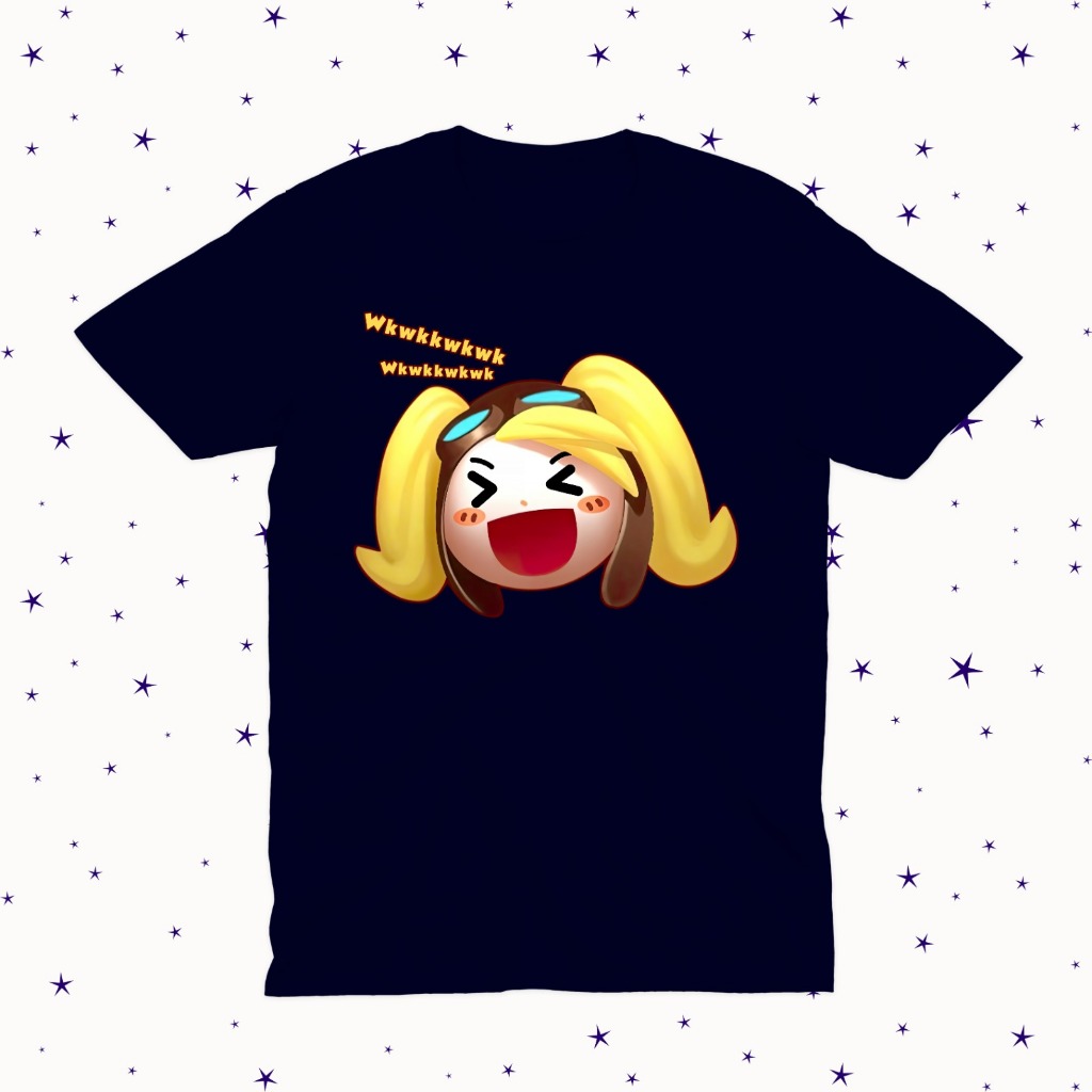 KAOS BAJU ANAK MOTIF EMOTE LAYLA MOBILE LEGENDS - Bahan Cotton Combed 30s Fashion Anak Kekinian