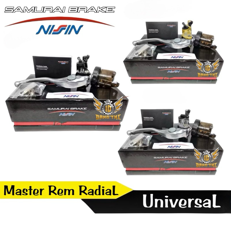 Master Rem Kanan Nissin Samurai Radial 16mm Universal Ninja Vixion Byson Rx King Firz Vario Beat Sco