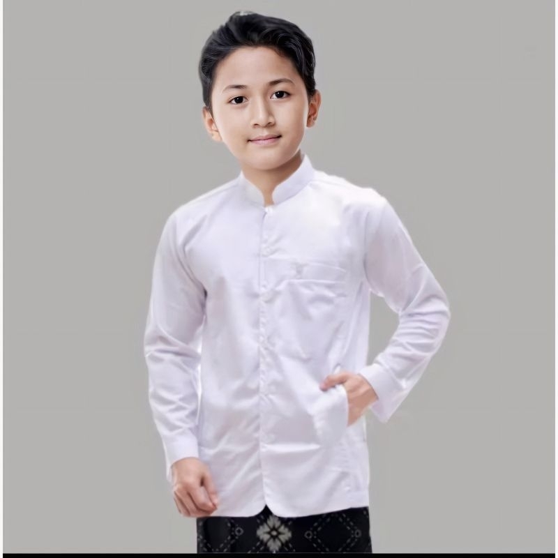 Baju koko anak Haibah ammu | Seragam hadroh anak | pakaian muslim semi jas anak