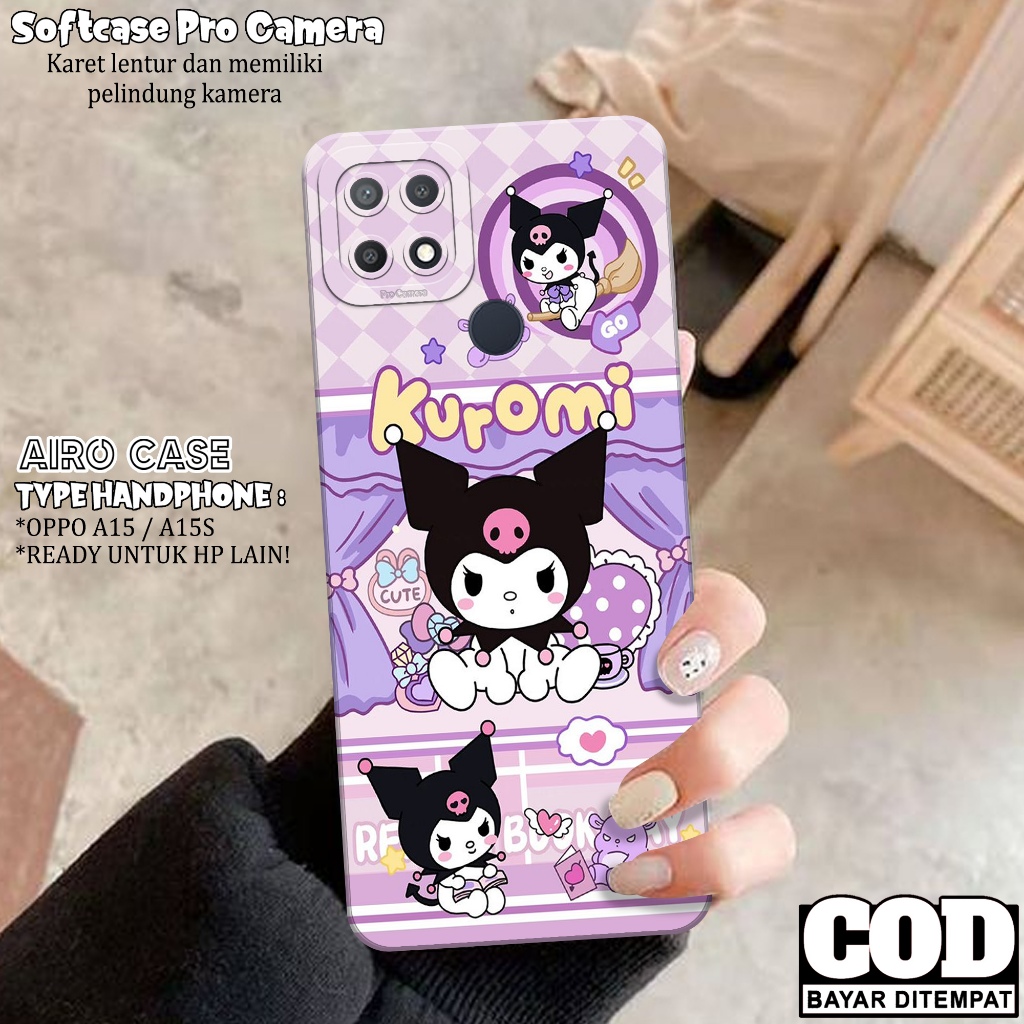 Softcase Oppo A15 / A15S - Fashion Case Kartun - Casing Oppo A15 / A15S - Case Hp Oppo A15 / A15 Ter