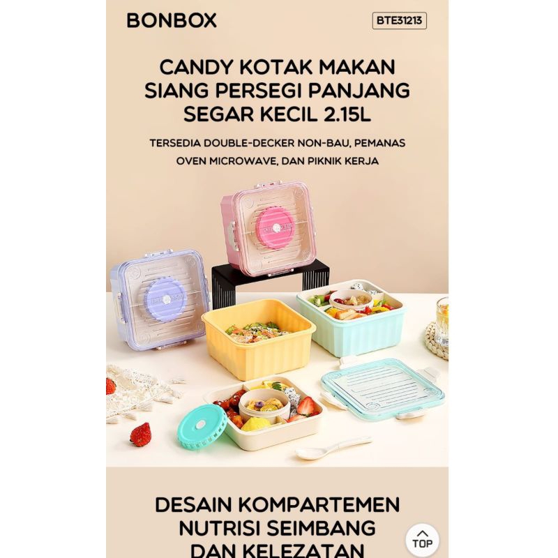 bonbox kotak makan original