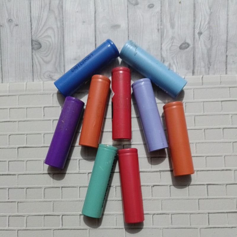 baterai batre battery 18650 liithium-ion kapasitas real