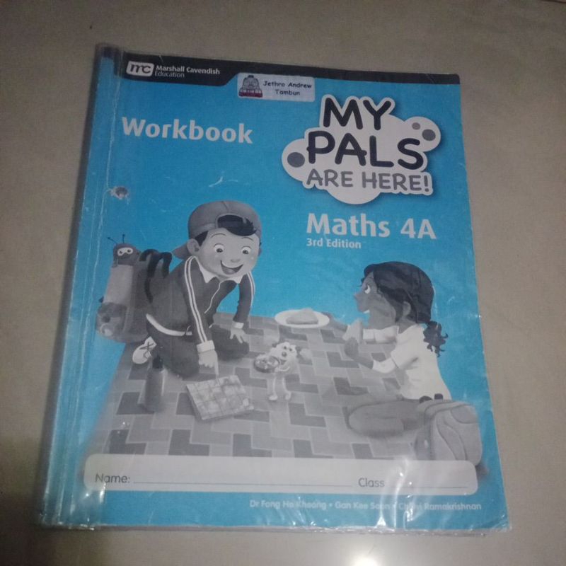 My Pals Are Here Math Workbook 4A