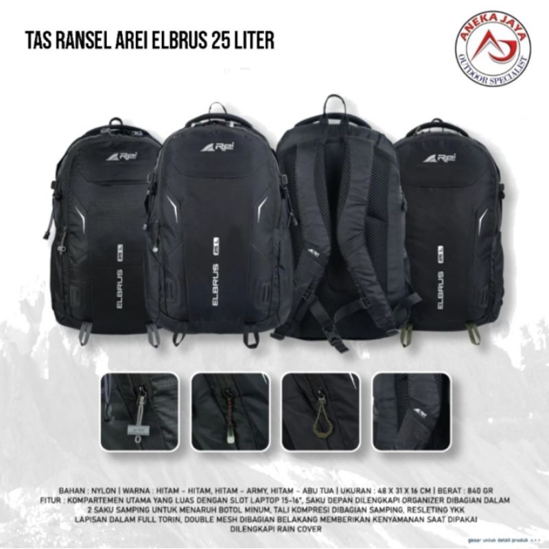 TAS RANSEL REI ELBRUS 25L