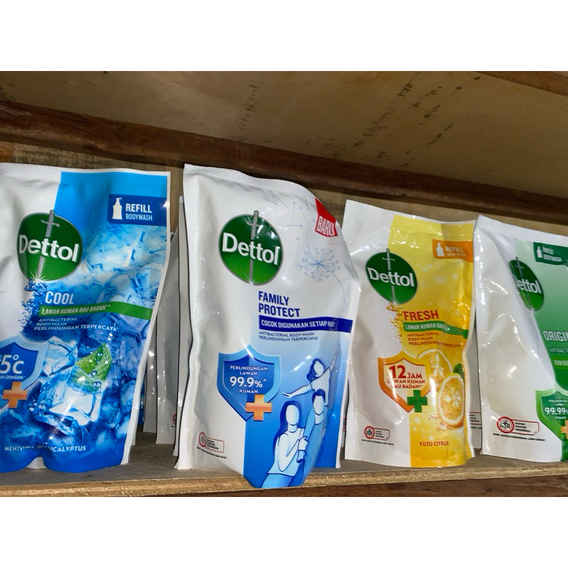 Dettol Bodywash Dettol Sabun Cair Dettol Sabun Mandi 370ml