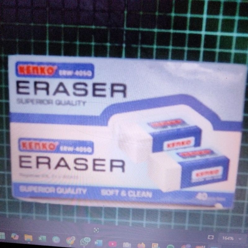 

Eraser Kenko Penghapus pengsil kotak