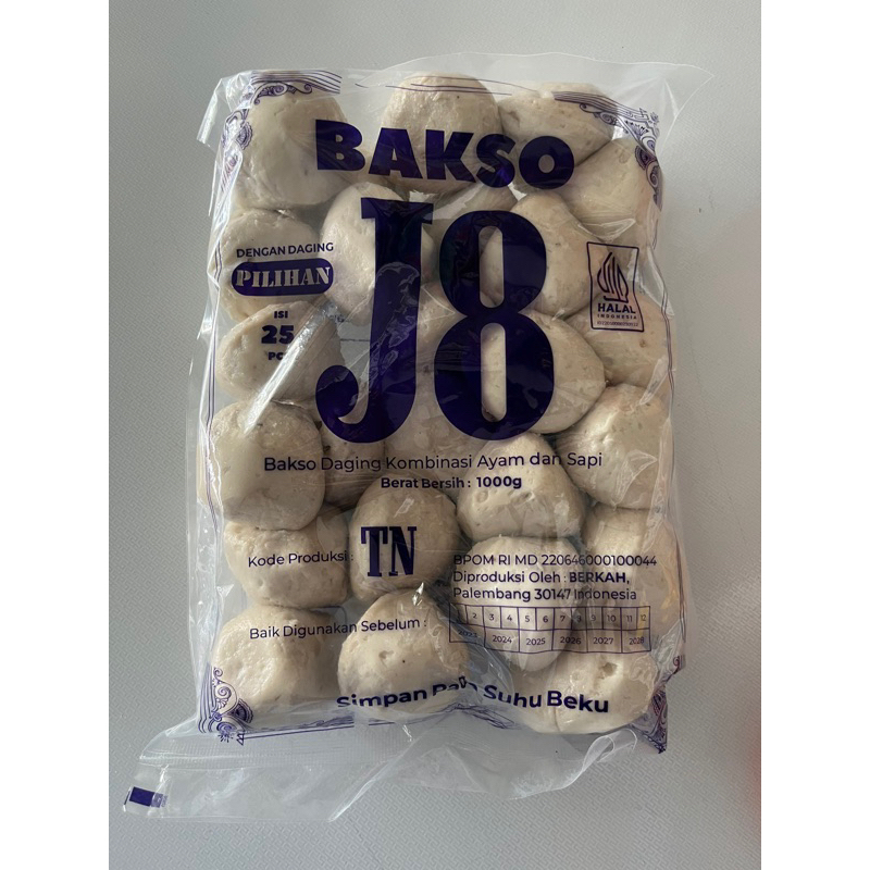 

Bakso Goreng J8 isi 25 Butir