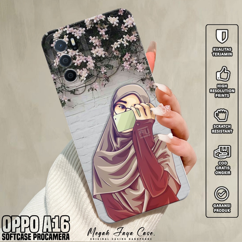 Case Oppo A16 - Casing Oppo A16 Motif HJB - Silikon Hp Oppo A16 - Softcase Hp Oppo A16 - Kondom Hp O