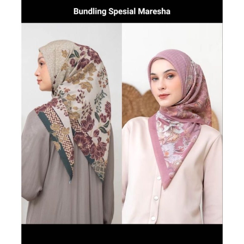 Bundling Spesial Maresha Kaynara Zahari Scarf Heaven Lights Siap Kirim