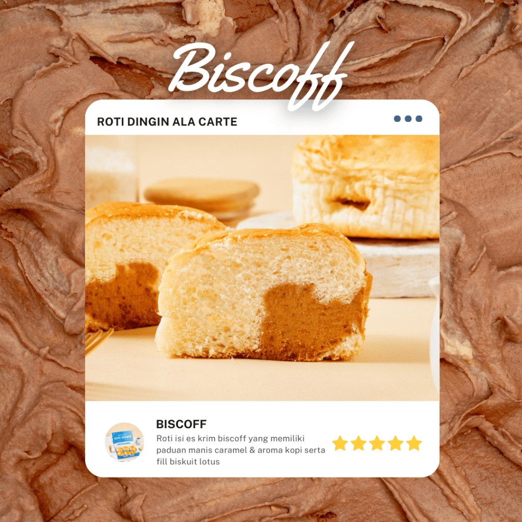 

Biscoff - Roti Dingin