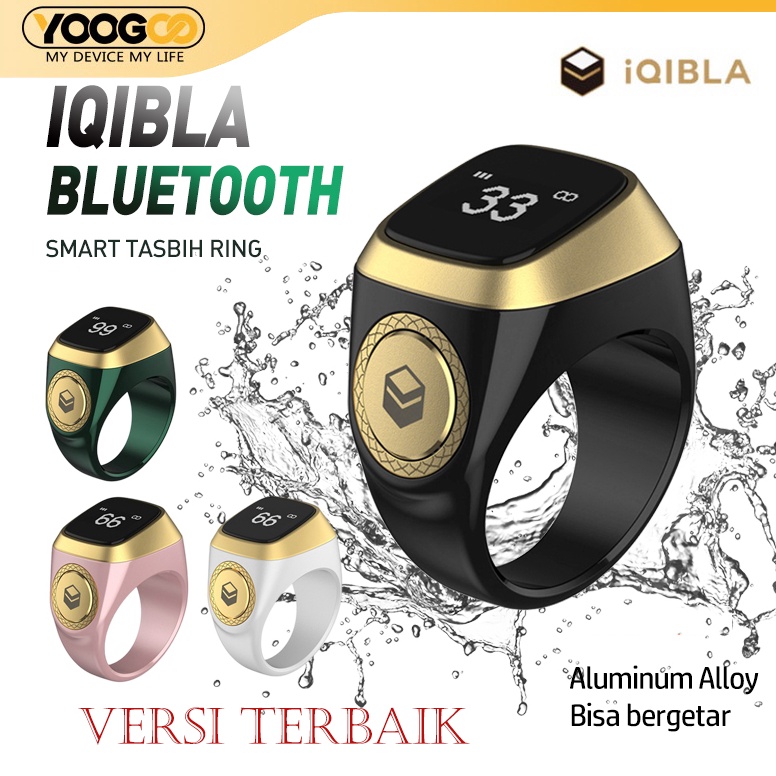 Serbuuuu Iqibla Zikr Ring Tasbih Digital Tasbih Smart IQIBLA Ring Iqibla Cincin Tasbih Digital Bluet
