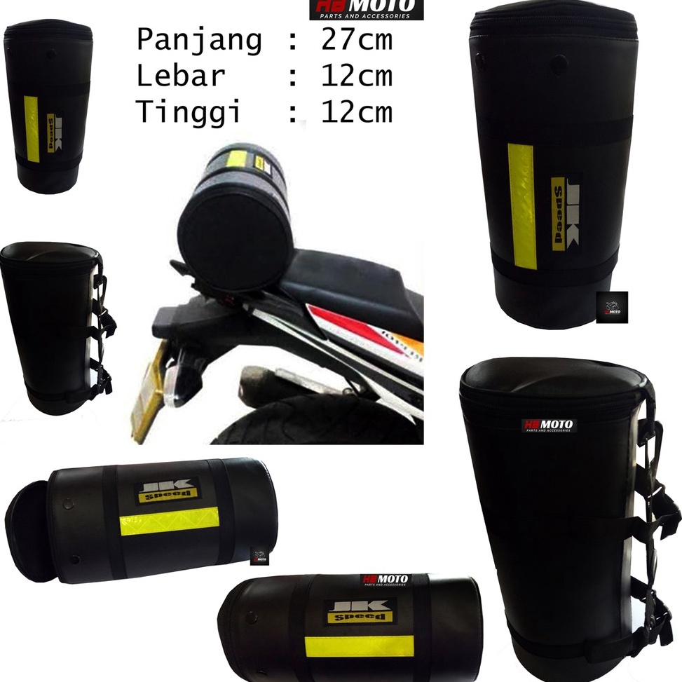 Paling Diminati TABUNG BAGASI  Tas Jas Hujan Motor JK SPEED KECIL  Box Jas Hujan Motor