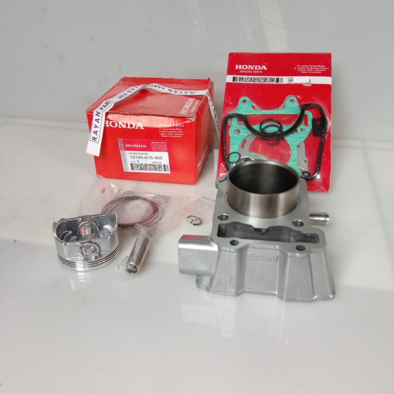Blok seher CBR 150R Lama K15 Komplit Piston Kit